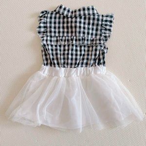 Baby girls 70-plaid dress